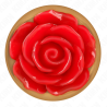 Kink - Plug Anal Or Rose Avec Rose Rouge L
